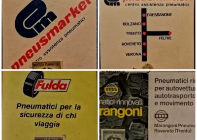 Italia 1985-1987, minerva dedicati agli pneumatici.