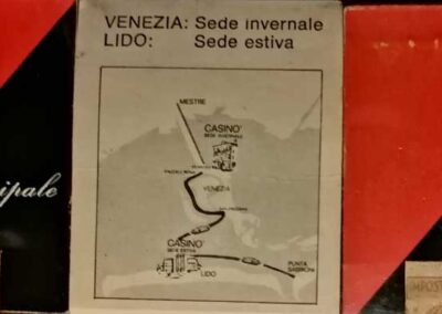 Italia 1987. Minerva dei casinò di Venezia.