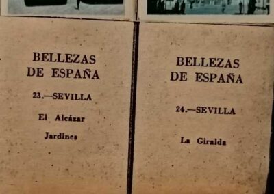 Spagna 1975 circa. Dalla serie di cerillos Bellezze di Spagna monumenti di Siviglia