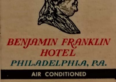 USA 1970 circa. Benjamin Franklin